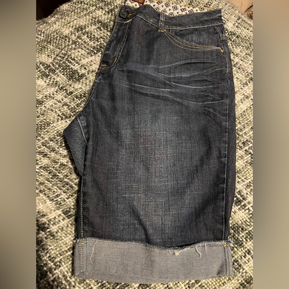 Womens denim shorts